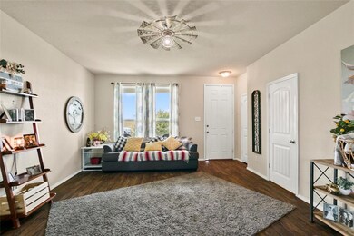 Living Room downstairs at 2400 Bray Village Dr, Denton