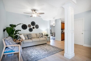 Foyer, front living space,