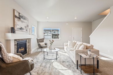 Gas, Stone Fireplace