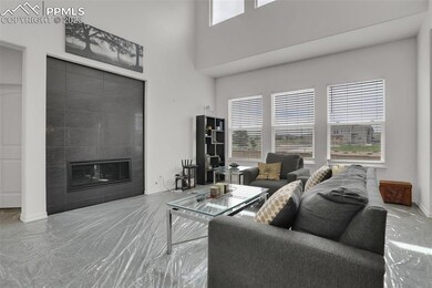 Great room has brand new carpet!