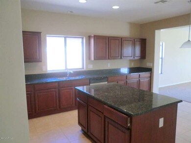 ISLAND WITH GRANITE COUNTERS