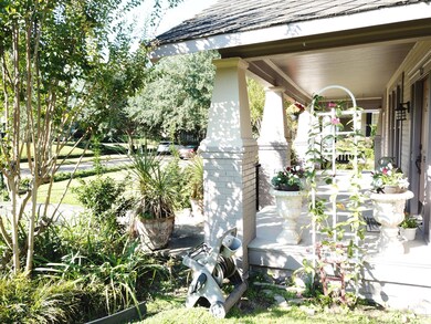Mature landscaping