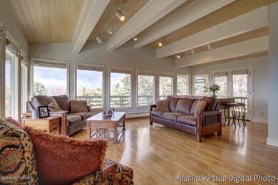 Formal Living with Walls of Windows