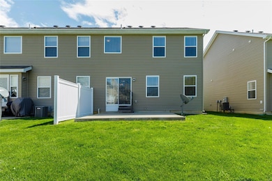Rear View with Patio and Level Back Yard