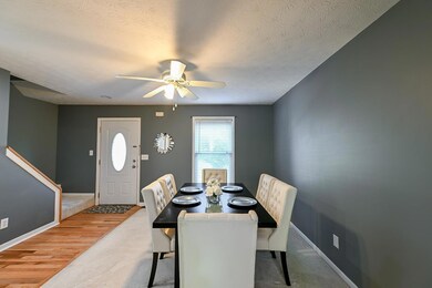 Welcome foyer that can be used as formal dining ro