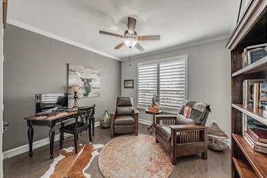 Guest bedroom or office right off the front foyer 