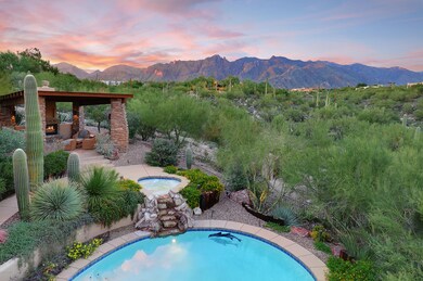 BACKYARD WITH POOL AND MTN VIEWS