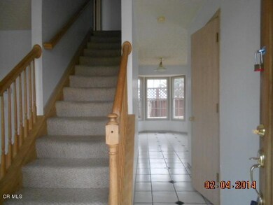 View from Foyer to Eating Space