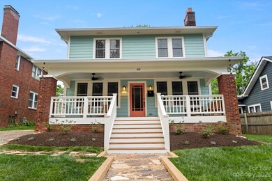 A welcoming front porch for enjoying morning coffee