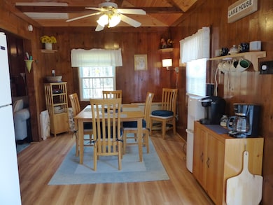 From kitchen area to Dining