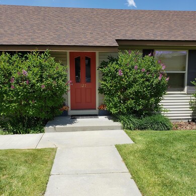 Framed by Lilac Bushes