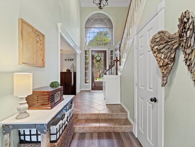 Additional view of this grand foyer entrance.