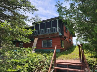 View of rear view of house