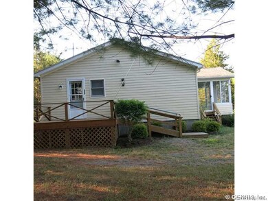 Other. South side entrance with deck