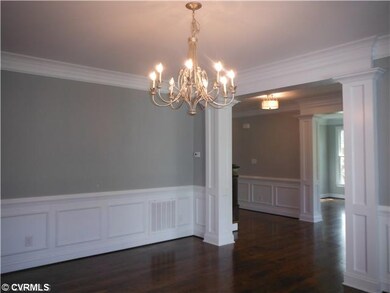 Dining Room - Dining room looking towards foyer an