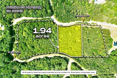 Map / location with property parcel outlined