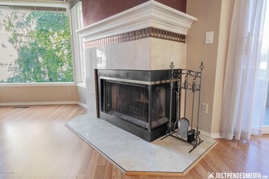 Wood-burning Fireplace