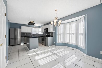 kitchen and eating space