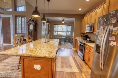 Kitchen with island