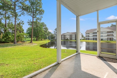 Unfurnished sunroom with a water view