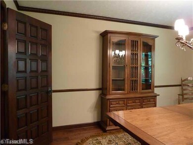Dining Room. Separate formal dining room with wood floors.