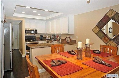 Dining area opens to kitchen