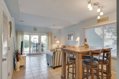 Kitchen and living