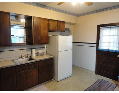 Kitchen. Kitchen is spacious and features an area 