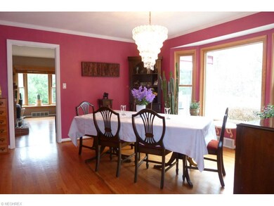 Large Dining Room with Beautiful Bay Window overlo
