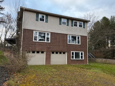 Two car garage in lower level walk out basement
