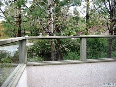 Patio is private, view is tree-top