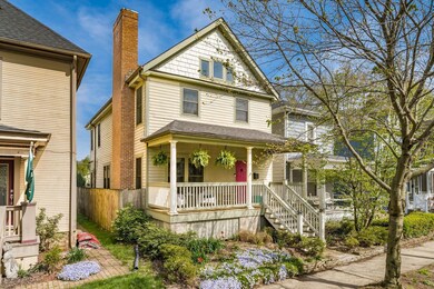 Hardieplank siding, masonry chimney