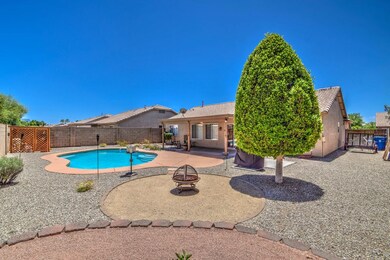large back yard with RV parking