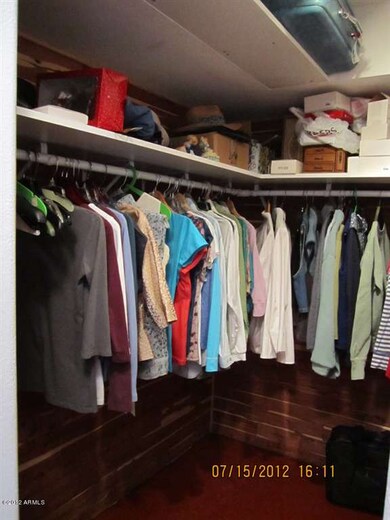 Cedar-lined Closets in Master Bedroom