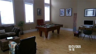 Note the open space