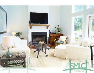 Living Room. Living room with wood burning firepla