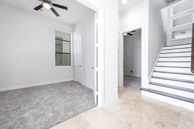 Two bedrooms down and master upstairs