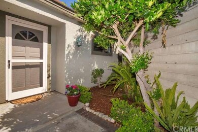 Private front courtyard.