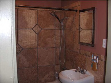 Beautiful tiled bath