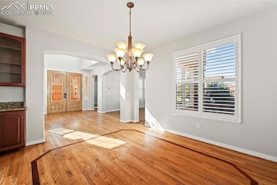 Solid Oak floor with Cherry wood accent