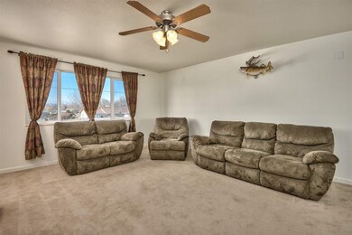 This home offers a separate upstairs family room i
