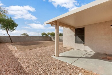 Covered patio