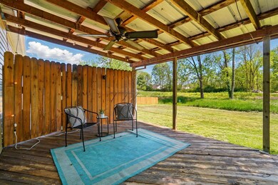Covered Back Deck