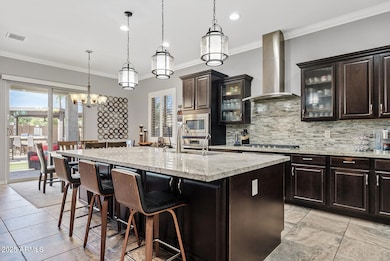 Gourmet kitchen