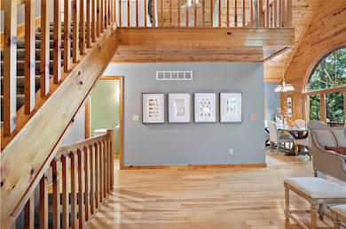 Extensive millwork