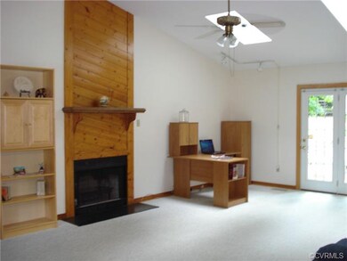 Spacious and bright Living Room with fireplace and