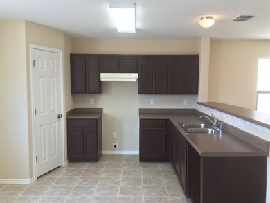 Spacious, formica counters