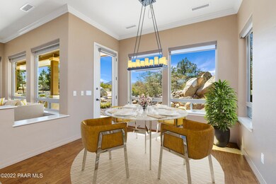 Virtually Staged Dining Room