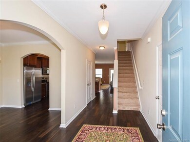 Seller added beautiful olive wood flooring on main
