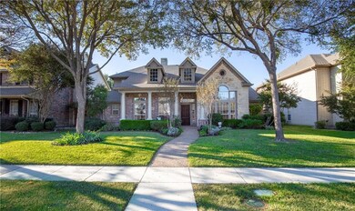 Gorgeous Front Exterior.  Mature trees on quiet st